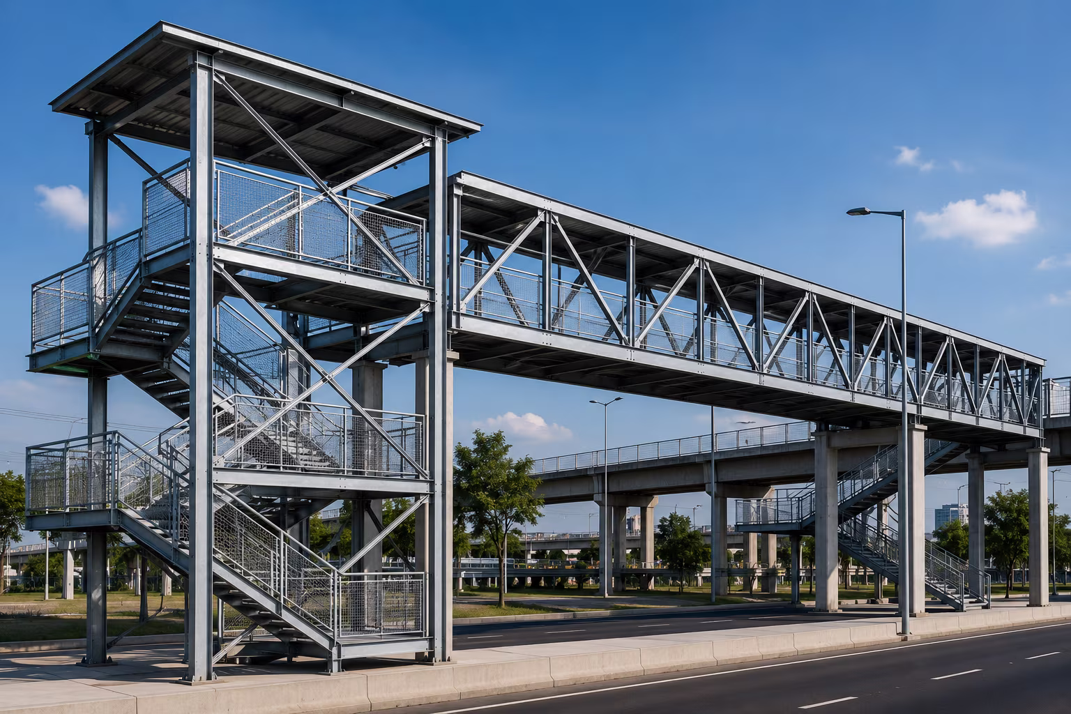 Infraestructura Metálica para Obra Pública